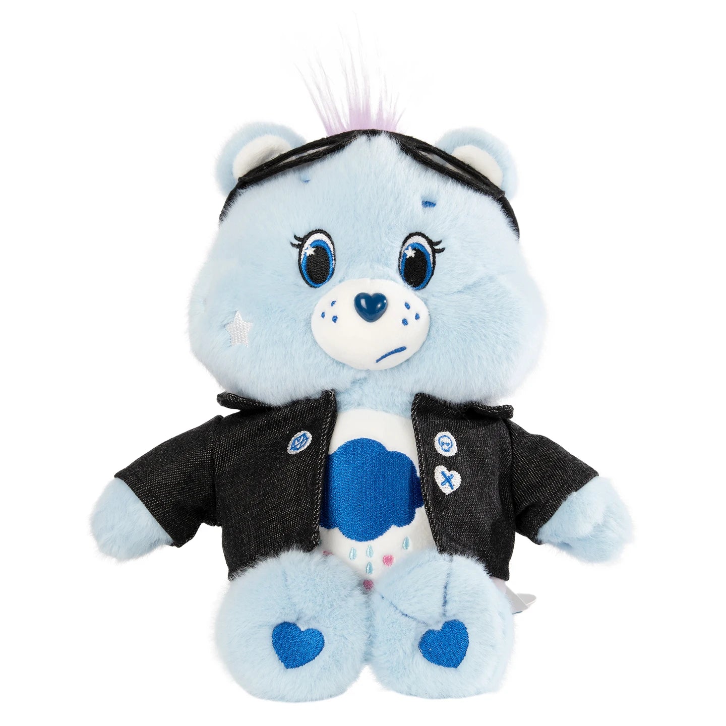 Care Bears 33cm Plush Toy Cartoon Dolls Cute Stuffed Bear Toys Denim Jacket Soft Animal Doll Gift Home Decor Ornament Collectib