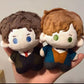 10cm Newt Scamander Plush Doll Pendant Funny Theseus Scamander Stuffed Toy Doll Fans Collect Holiday Present Gift