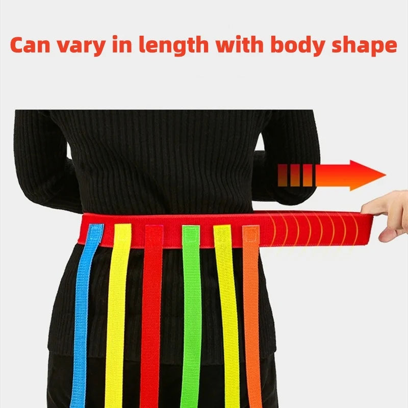 Cute Interactive Chasing Game Belts Ribbons Tail Toy for Outdoor Sports Activities Teamwork Building Family Fun Kids Party Gifts