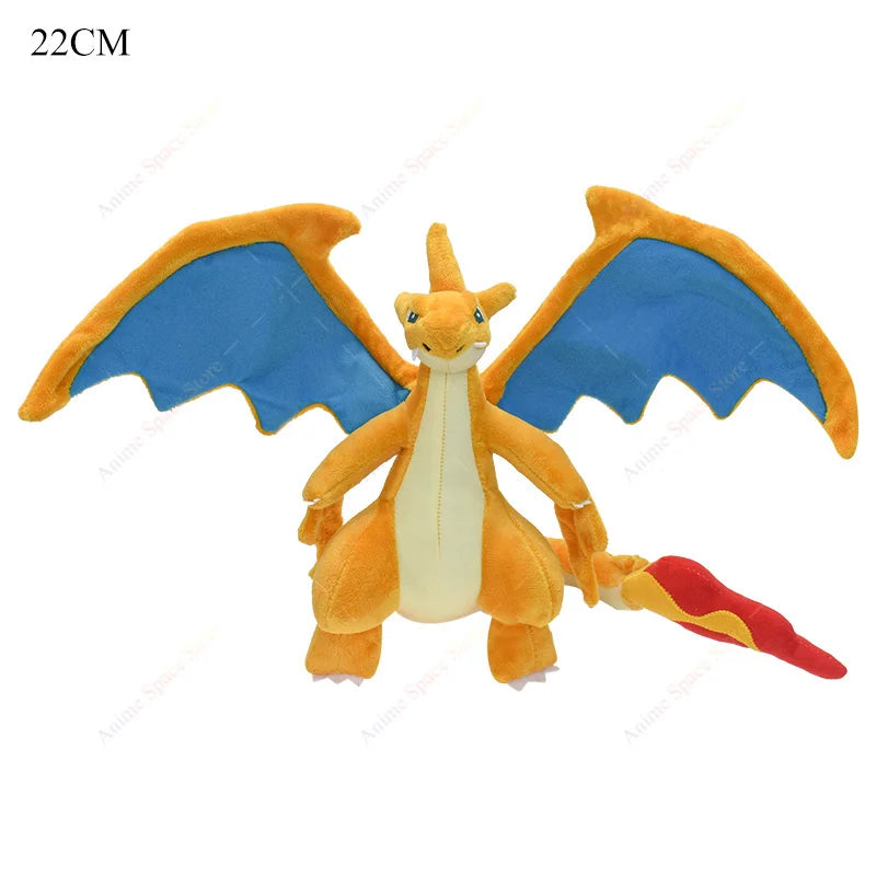 Pokemon Plush Grovyle Garchomp Galarian Meowth Shiny Mimikyu Charizard Gyarados Rayquaza Ho-Oh Soft Stuffed Peluche Kids Toys