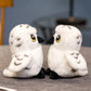 Cartoon Hedwig Owl Plush Toys Soft Stuffed Animal Plushie Shoulder Decor Fun Toy for Boys & Girls Birthday Gift