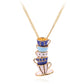 Tea Cup Charming Sweater Pendant Necklace for Women Plated Gold Choker Chain Necklace Simple Gothic Choker Accessories