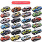 100/50/30/20/10stk Toy Car Alloy Car Children Boy Baby Pull Back Car Gift Educational Set Mini Model Cartoon Inertia Racing Car