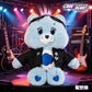 Care Bears 33cm Plush Toy Cartoon Dolls Cute Stuffed Bear Toys Denim Jacket Soft Animal Doll Gift Home Decor Ornament Collectib