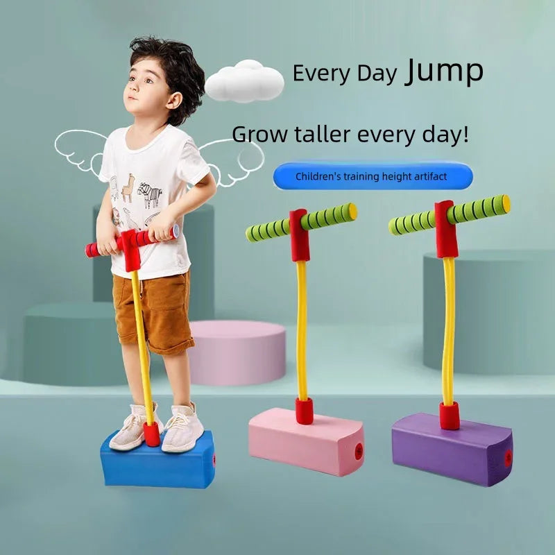Frog Jumping Balance Toy Kids Grow Taller Outdoor Exercise Fitness Gross Motor Skills Educational Toy for Children