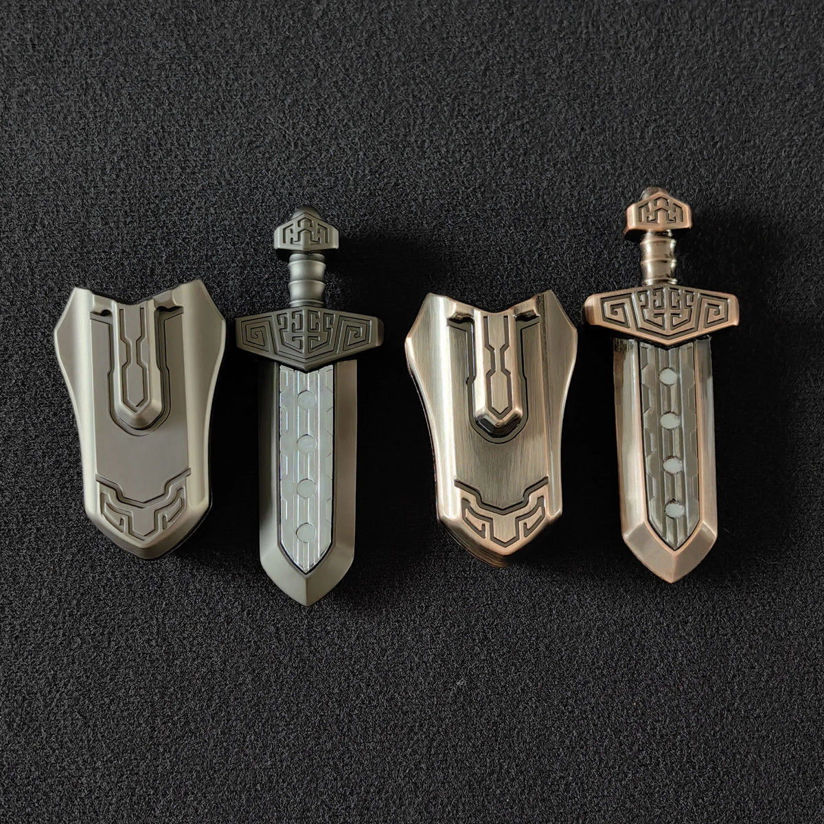 EDC Sword Decompression Toys Fidget Sliders Fidget Toys Stress Relief for Adults Magnetic Metal Toys Anti-Anxiety Office