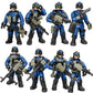 World War Army Military Soldiers Special Forces Model Assemble Building Blocks Bricks Children's Toys Gift