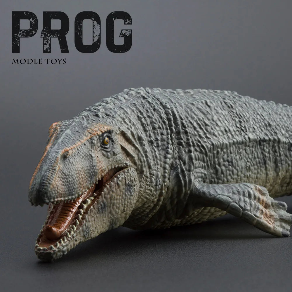 Prognathodon Mosasaur Jurassic Dinosaur Model Toy - Realistic Ocean Educational Gift for Kids Birthday Home