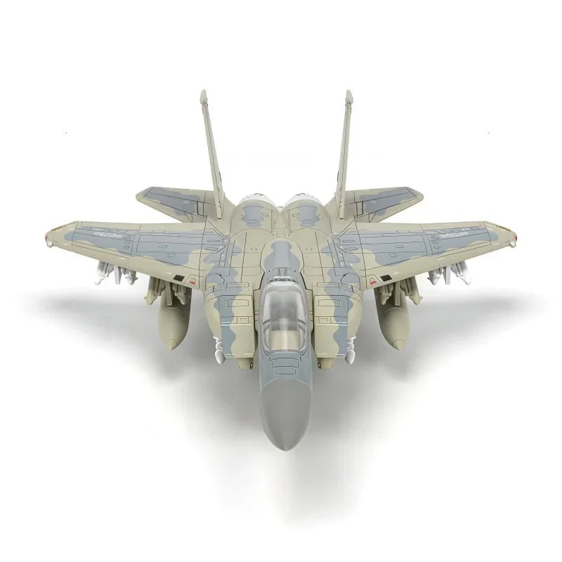 1/72 Creative Military Series USA F-15 Fighter Building Blocks Eagle Multi-Role Heavy Jet Model DIY Bricks Toys For Xmas Gifts