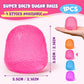 Stress Balls Fidget Toys, Slow Rising Squishies Gumdrop Stress Toys, Stress Relief and Anxiety, Textured Squeeze Toys Gift for Kids Adults Party Classroom Prize Easter Basket Stuffers, Christmas Gift