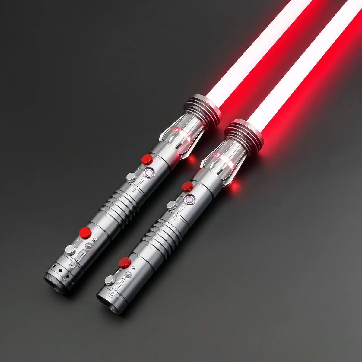 Darth Maul SNV4 2pcs Handle+Blade JEDI 27sound Double Lightsaber Toys Metal Hilt Light Smooth Swing Proffie TXQSABER