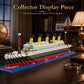 4404PCS Titanic Building Blocks Cruise Ship Mini Assemble Bricks Model Toys Kits Desktop Decoration Ornaments Gifts For Adults