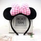 Mouse Ears Headhand for Girls Adults Cute Cartoon Party Cosplay Hair Accessories Sequin Bows Hairband Toys