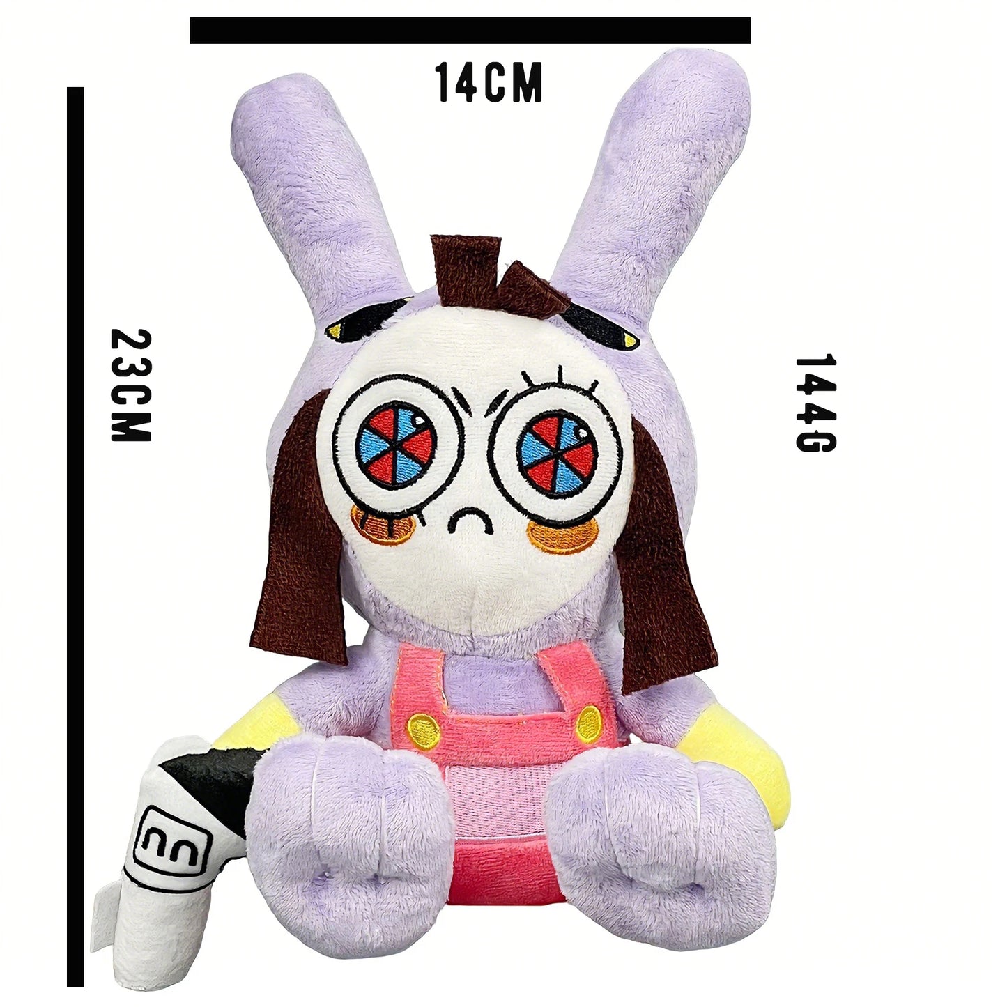 2026 New Cute Purple Maid Bunny Plush Toy Soft Stuffed Cartoon Rabbit Kawaii Plushie Kids Birthday Gift Room Decor Party Favor