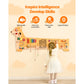 SucceBuy Puppy Kids Wall Busy Panels 12 Activities Board Montessori Sensory Learning Activity Center for Children Playroom Toys