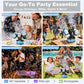 Rechargeable Bubble Machine for Children, 180 °   Rotation, 10,000+ Big Bubbles/Min, Ideal Gift for Boys & Girls 3+.