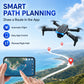 ZNLYRION YL3PK Mini Full Protective Drone With 2.4 Inch Screen Remote Dual Camera Optical Flow Hover 2 Batteries Indoor RC Quadcopter