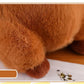 Cute Capybara Plush Toy Stuffed Animals Capibara with Turtle Backpack Kapibala Soft Doll Toys Birthday Christmas Gift