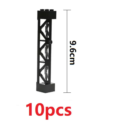 Multi Functional Building Blocks Stackable Multi-Layer Desktop Storage Rack Simulated Military Bunkers 16x16 Plate Support Girde