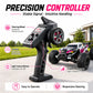ZNLYRION 4WD Brushless RC Off-Road Monster Truck 2.4GHz 3-Speed Adjustable Remote Control Car with LED Headlights, All Terrain Big Tire Hobby RC Vehicle 2 Rechargeable Batteries RTR Toy for Adults Teens
