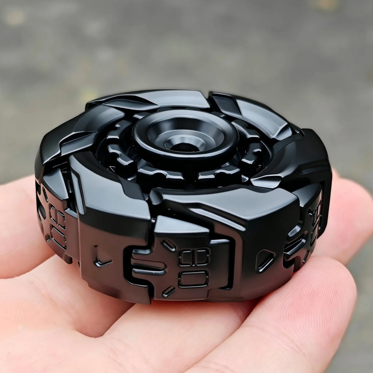 EDC Fidget Sliders Fidget Toys Stress Relief For Adults Magnetic Metal Irritable Mood Buster Open Armor Spinning TopFidget Toys