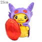 Cos Eevee Pikachu Cosplay Plush Toy Charizard Peluche Snorlax Garchomp Tyranitar Hydreigon Stuffed Animal Doll Plushies Toy Gift