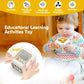 Baby Toy 6 in 1 Multifunctional Busy Cube Montessori Activity Cube Toddler Practice Skill Educational Toy Sensory Pressure Board