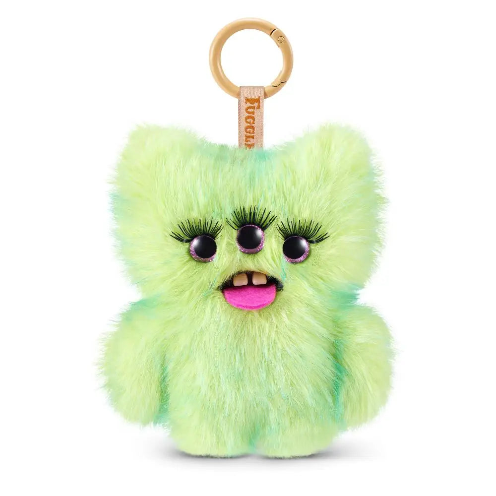 Original Fuggler Keychain Plush Toy Baby Baddies Blind Box 10cm Bag Charm for Birthday Gift