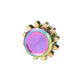 Fidget Spinner Mini Metal Gear Gyroscope Toy Antistress Portable Adults Stress Reliever Autism ADHD Kids Birthday Christmas Gift