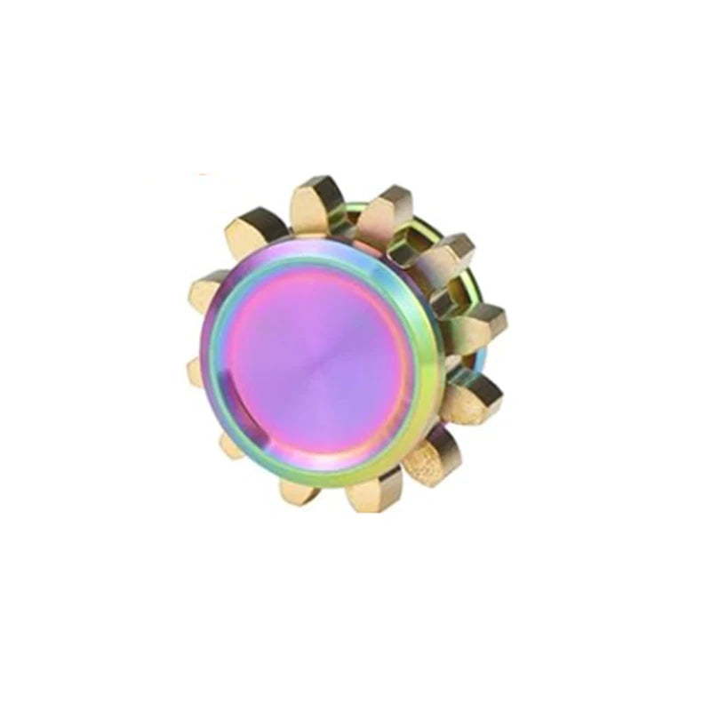 Fidget Spinner Mini Metal Gear Gyroscope Toy Antistress Portable Adults Stress Reliever Autism ADHD Kids Birthday Christmas Gift