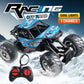 4-Way Remote Control Car with Lights, Anti-Slip Rubber Tires, Outdoor Off-Road Climbing Toy Car Model for Kidsren and Boys