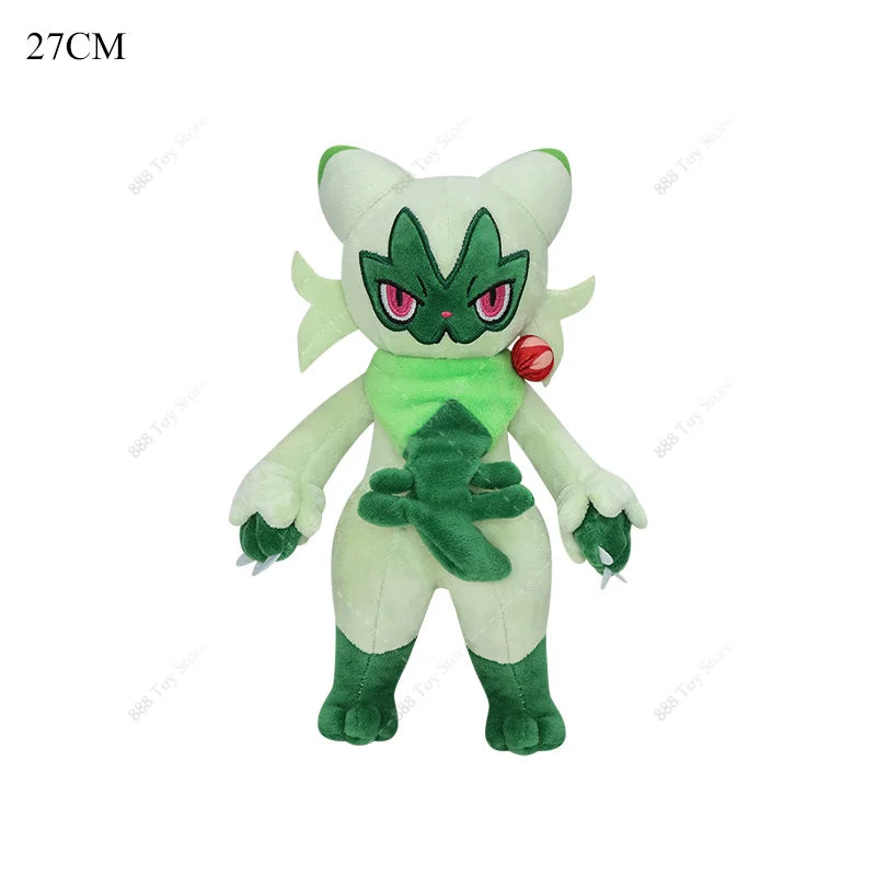 Pokemon Plush Grovyle Garchomp Galarian Meowth Shiny Mimikyu Charizard Gyarados Rayquaza Ho-Oh Soft Stuffed Peluche Kids Toys