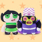 Fugglers Powerpuff Girls Funny Ugly Teeth Monster Soft Stuffed Plush Toy Collectible Soft Plushies Cute Cartoon 22CM (Mojo Jojo)