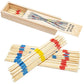 Classic Wooden Pick Up Sticks Game Colorful Development Interactive Learning Fun Family Party Multiplayer Puzzle Toy Kid Adult