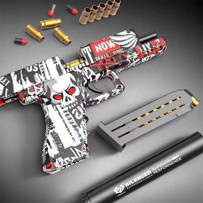 Shell Ejecting Best Pistol Gun Toy For Boy Real Toy Pistol Model Boys Christmas Gift Dropship