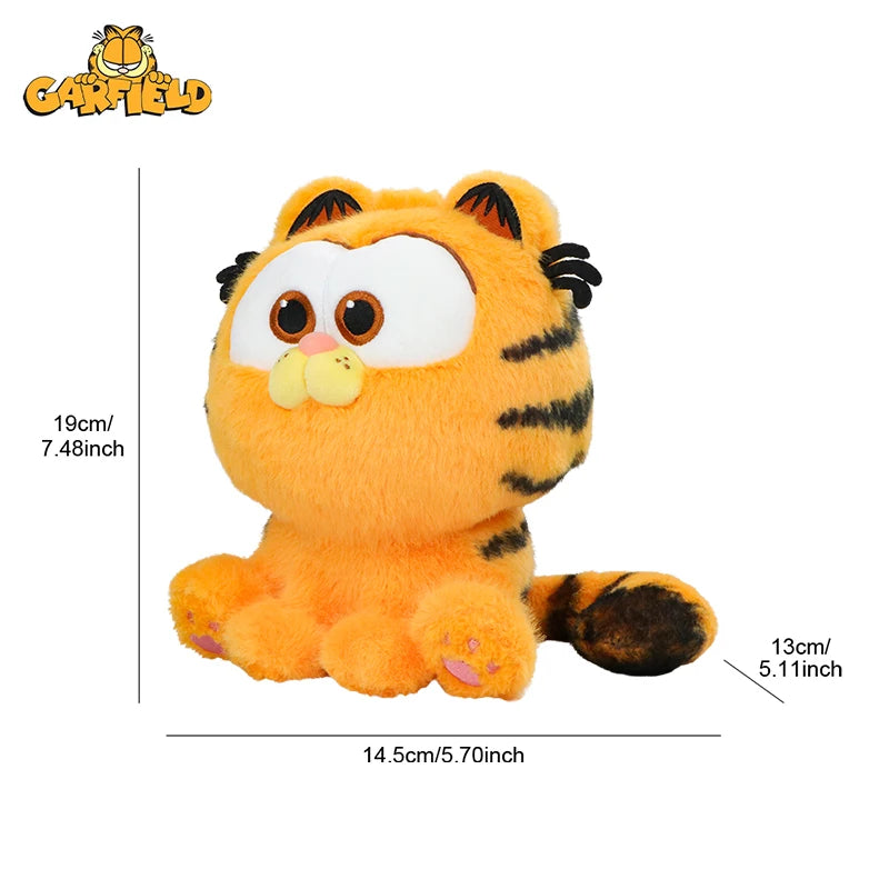 Original Garfield Family Kawaii Plush Toys Soft Cute Cartoon Garfield Cat Odie Stuffed Animals Peluche Dolls Gifts For Kids