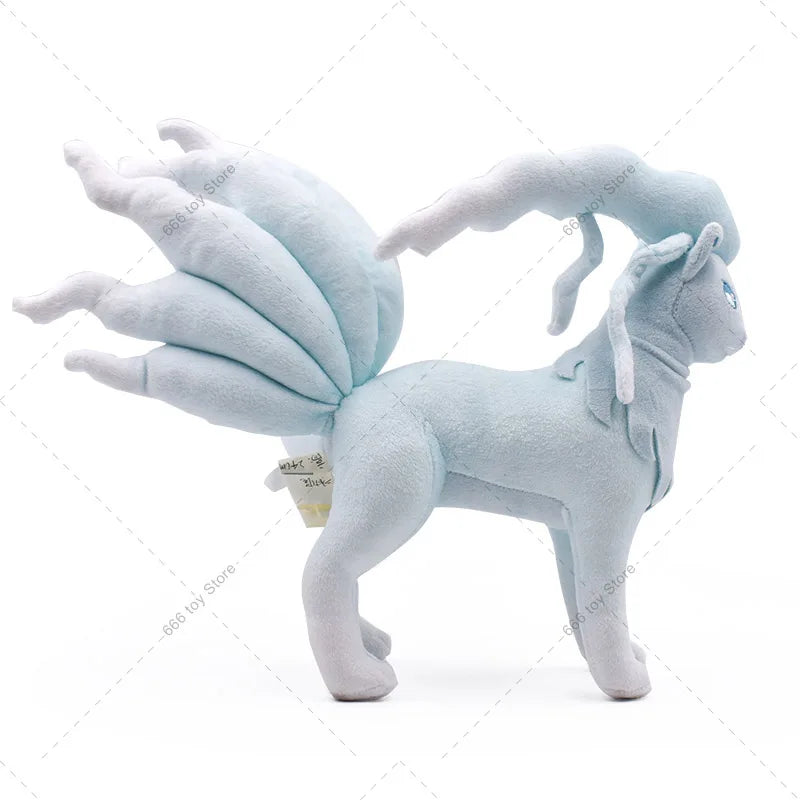 15 Styles Pokemon Plush Shinx Zeraora Furret Alolan Ninetales Cosmog Alolan Vulpix Shiny Kyogre Stuffed Toy Peluche Dolls Gifts
