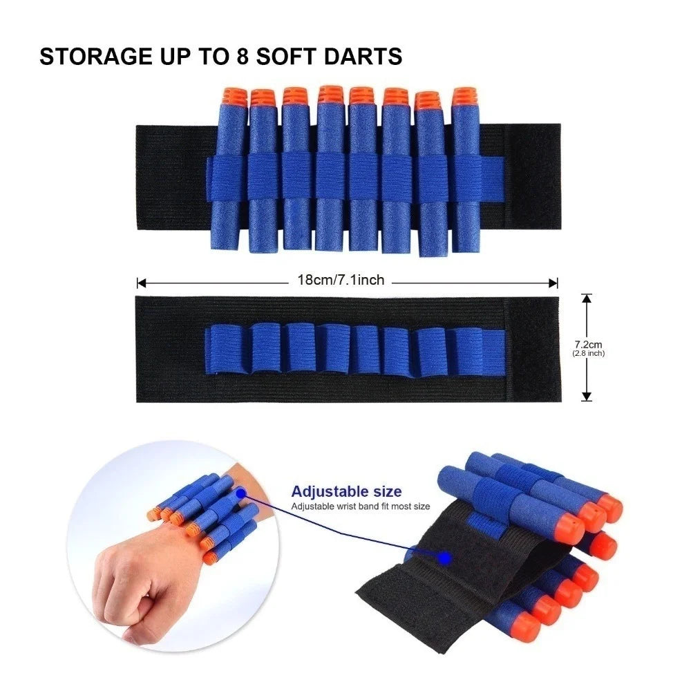 Children Kids Tactical Outdoor Vest Holder Kit Game Guns Accessories Toys for Nerfs N-Strike Elite Series Bullets Boys Gifts Toy