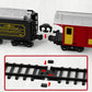 Electric Train Set for Kids Boys and Girls, Classic Christmas Train Toys, Steam Locomotive Engine, Lights & Sound, Tracks
