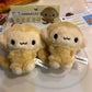 Kawaii Hinakuu Monkey Plush Keychain Stuffed Animals Banana Monkey Bag Charm Korean idol Style  Monkey doll  Plushie Bag Pendant