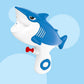 Kids Water Gun Summer Toy – Shark & Puffer Fish Outdoor Water Play