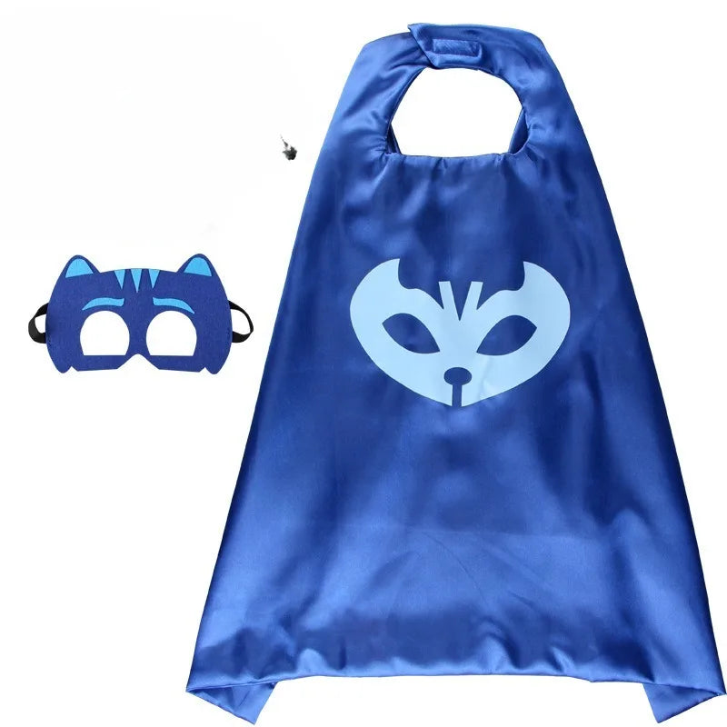 PJ Masks Role-playing Costumes, Complete with Masks, Perfect for Halloween, Birthday Parties, and Christmas Dress-up