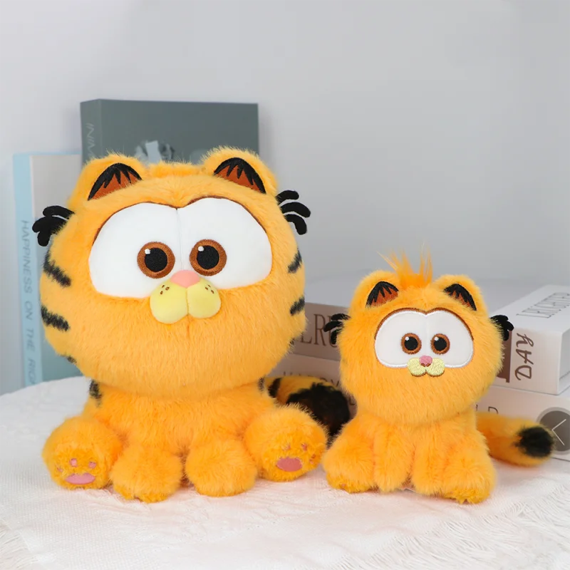 Original Garfield Family Kawaii Plush Toys Soft Cute Cartoon Garfield Cat Odie Stuffed Animals Peluche Dolls Gifts For Kids