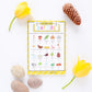 Bulk Sheet Outside Scavenger Hunt Playtime Pad®