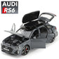 1/32 Audi RS6 Toy Car Model with Sound Light Doors Opened Alloy Diecast Model Vehicle Collection Toy for Boy Adult Festival Gift