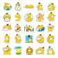 10/30/50pcs Cute Pokemon Anime Psyduck Stickers Funny Decals Toy Phone Water Bottle Notebook Kawaii Cartoon Sticker Decoration