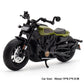 1:12 Sportster Model Toy Motorcycles Alloy Diecast Nijia ZX-6R Motorbikes Sound Light Shock Absorption Rubber Tires Kids Gift
