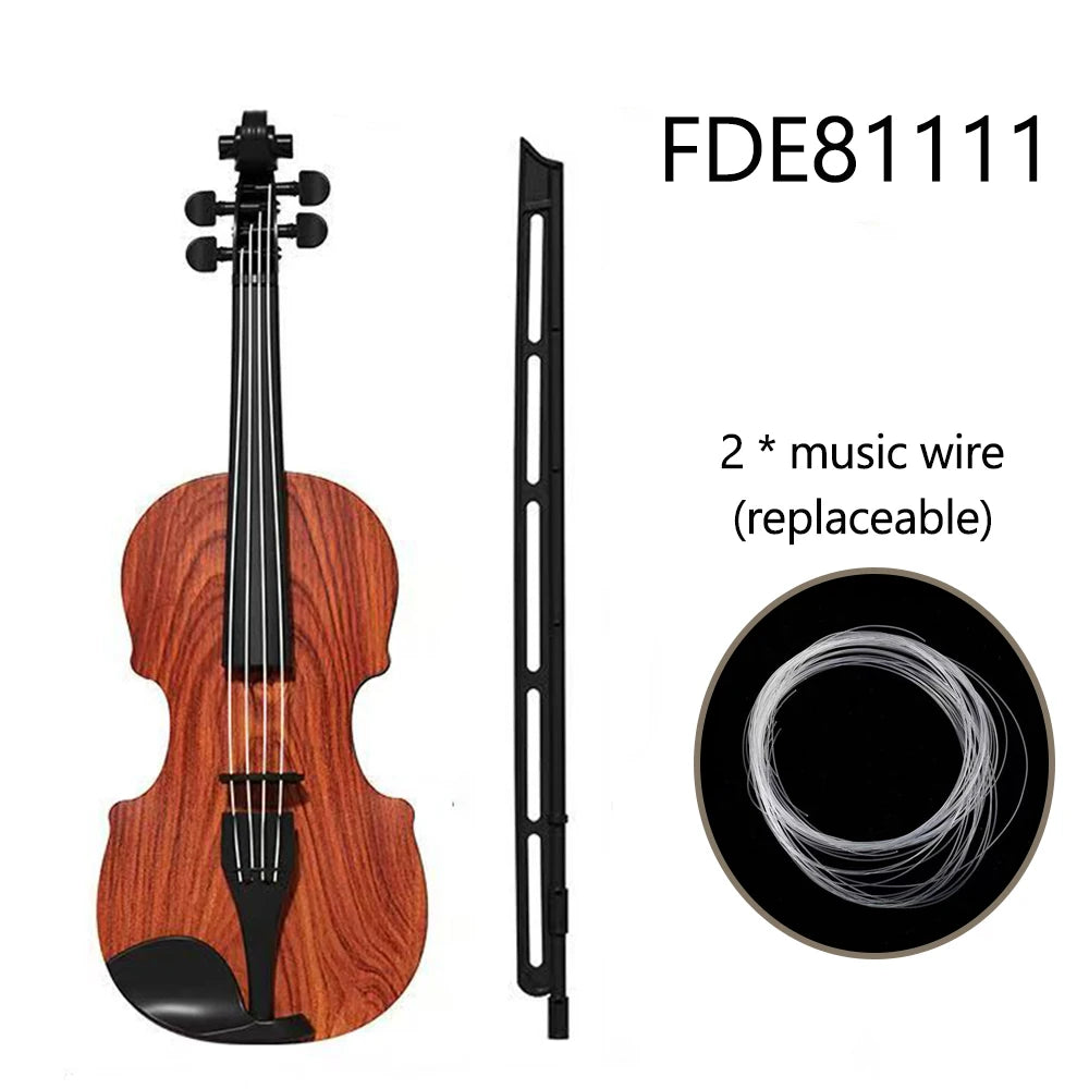 Simulated Violin Toy Tune Ornament Music Performance Prop Iittle Montessori Early Education Girl Toy Kids Birthday Gift
