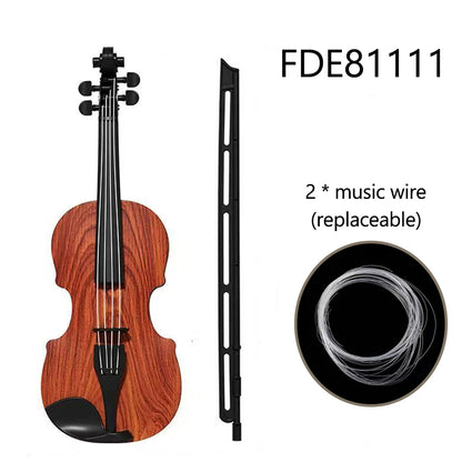 Simulated Violin Toy Tune Ornament Music Performance Prop Iittle Montessori Early Education Girl Toy Kids Birthday Gift