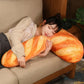 1pc 20~100cm French Bread Plush Pillow Stuffed Printing Images Food Plushie Peluche Party Prop Decor Sleeping Companion Man Gift